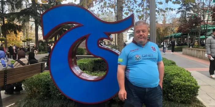 Trabzonspor'un en özel taraftarı! Giresunlu Engin'in sınırları aşan tutkusu