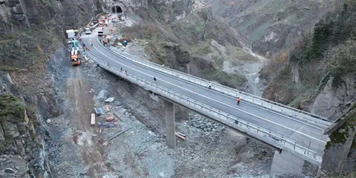 Ulaşıma kapanan Akdeniz-Karadeniz yolu açıldı