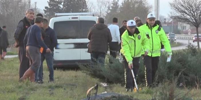 Samsun'da araç motosiklete çarptı! 1 ölü 2 yaralı