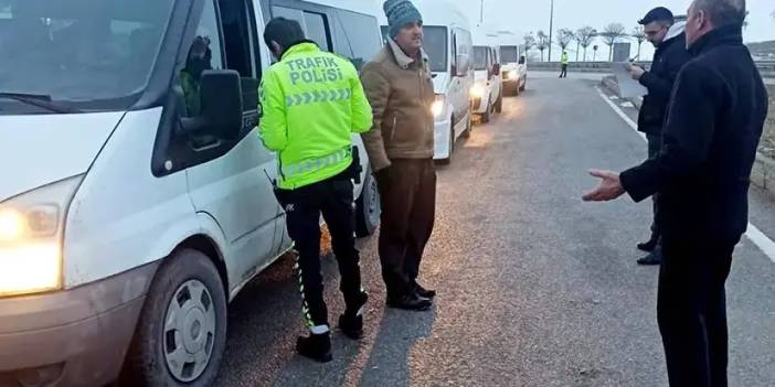 Bayburt'ta şoförler bilgilendiriliyor! Servisler denetleniyor