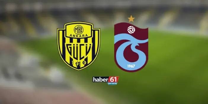 Trabzonspor'un Ankaragücü ilk 11'i belli oldu!