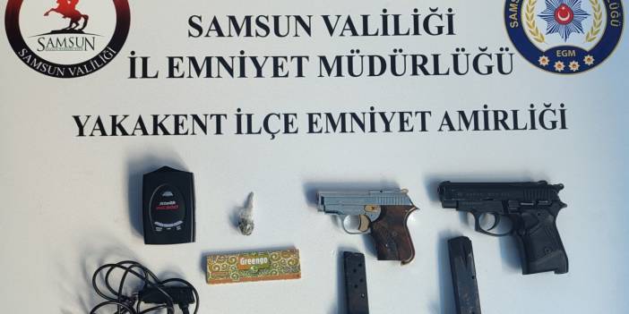 Samsun'da iş yeri kurşunlayan şahıs yakayı ele verdi