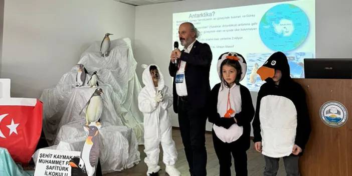 Trabzon'da ilkokul öğrencilerine bilim seferi semineri