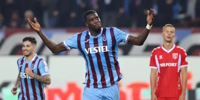 Trabzonspor'da Onuachu maç sonu açıkladı! "Benim için kolay değildi..."