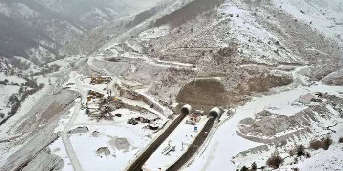 Eğribel Geçidi'nde çift tüplü tünelle kesintisiz ulaşım