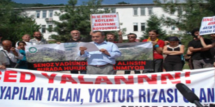 Rize'de HES kavgası