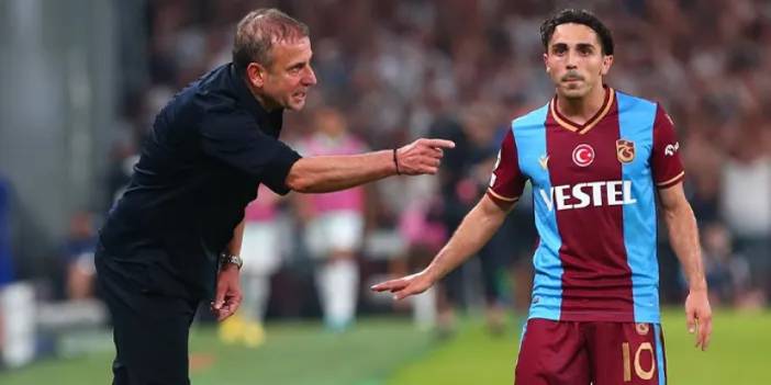 Trabzonspor'da Avcı'nın sözleri gündem oldu! "Abdülkadir Ömür neden yok bilmiyorum"