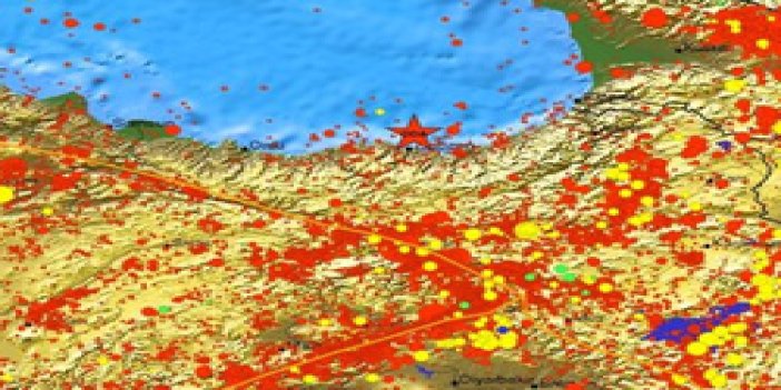 Trabzon'da deprem meydana geldi