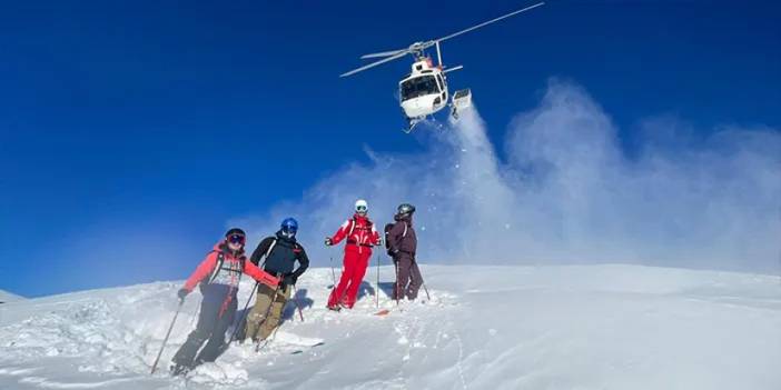 Kaçkar Dağları 'heliski' tutkunlarının gözdesi