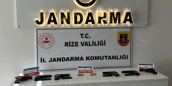 Rize'de jandarmadan suçlulara geçit yok: 67 şahıs yakalandı