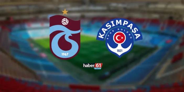 Trabzonspor'un Kasımpaşa maçı 11'i belli oldu