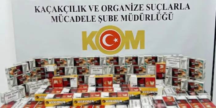 Samsun'da 22 bin 400 doldurulmuş makaron ele geçirildi