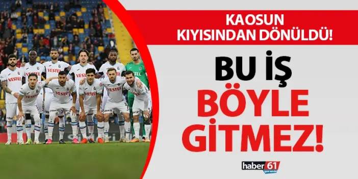 Kaosun kıyısından dönüldü! Gençlerbirliği 1-2 Trabzonspor