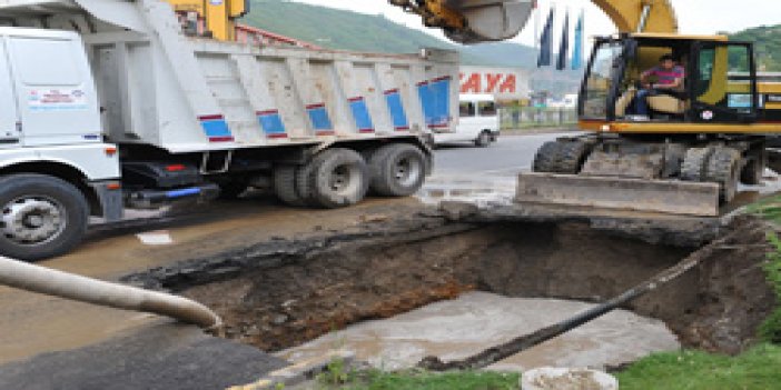 Trabzon'da sular kesik