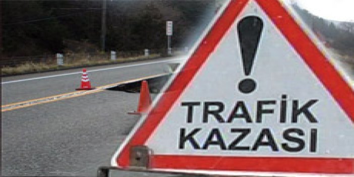 Trabzon'da araç uçuruma düştü