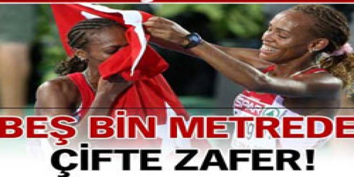 Beş bin metrede çifte zafer