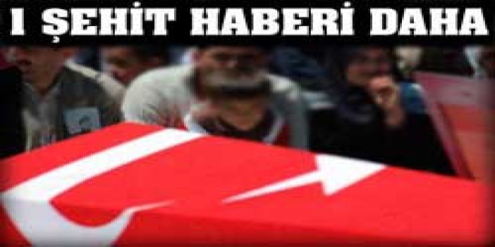 Bir şehit haberi de Diyarbakır'dan