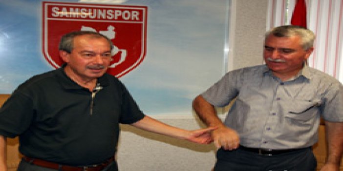 Samsunspor'da devir teslim