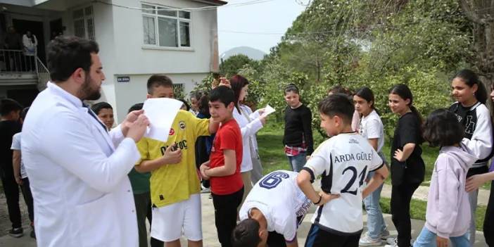 Ordu'da çocuklarda skolyoz taraması başlatıldı