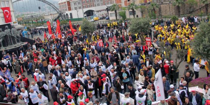 Giresun’da 1 Mayıs kutlaması yapıldı