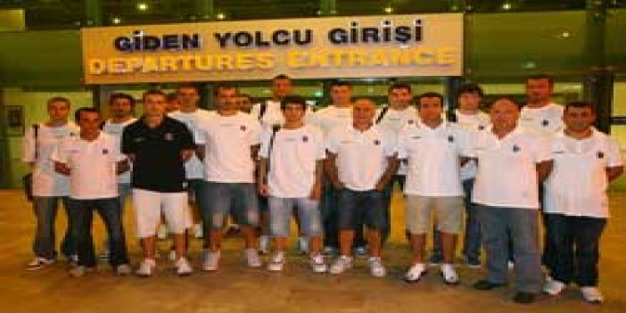 Basketbol takımı Denizli'ye gitti