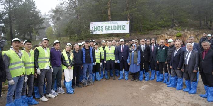 Gümüşhane’de ‘Orman Benim’ etkinliği! Ormanda temizlik yapıldı