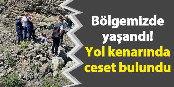 Samsun'da yol kenarında ceset bulundu! Kimliği belirlendi