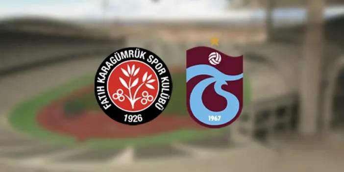 Trabzonspor'un Karagümrük maçı 11'i belli oldu!