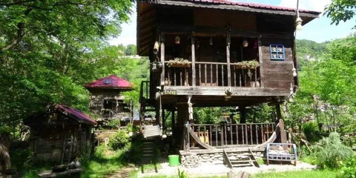 Rize'de tarihi serenderler otel odası oldu