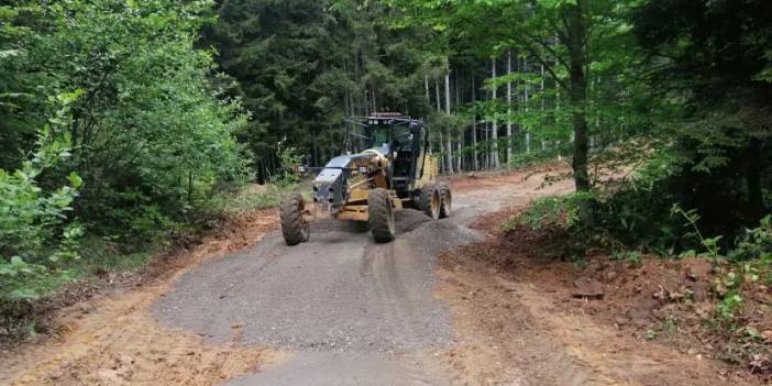 Trabzon'da yol sorununa neşter vuruluyor! Tören öncesi harekete geçildi