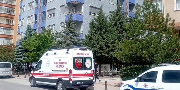 Konya'da dördüncü kattan düşen kadın hayatını kaybetti