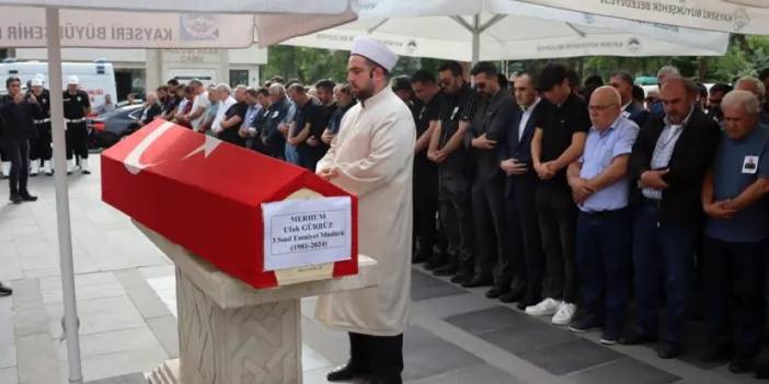 Kayseri'de vefat eden Emniyet Müdürü Ufuk Gürbüz toprağa verildi