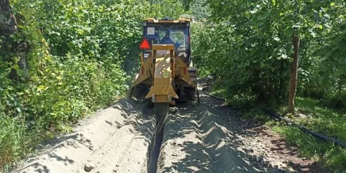 Ordu'da içme suyu hatları yenileniyor