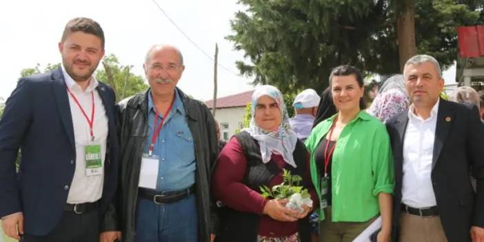 Samsun'da çiftçiye 30 bin fide desteği