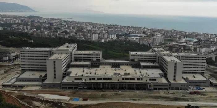 Ordu Şehir Hastanesi'nde sona doğru! Yüzde 99'u tamamlandı