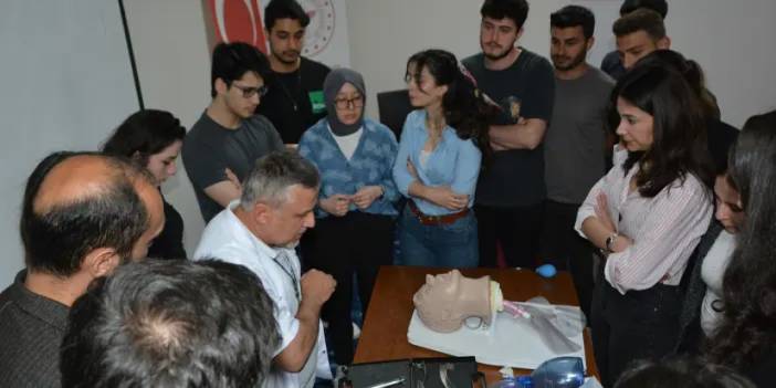 Trabzon Kanuni Hastanesi'nde Acil Müdahale Eğitimi başarıyla tamamlandı