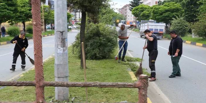 Artvin'de çevre düzenleme çalışmaları sürüyor!