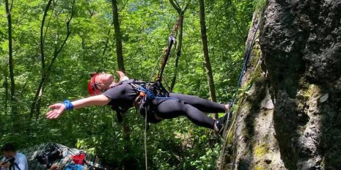 Artvin'de dağcılık eğitimi