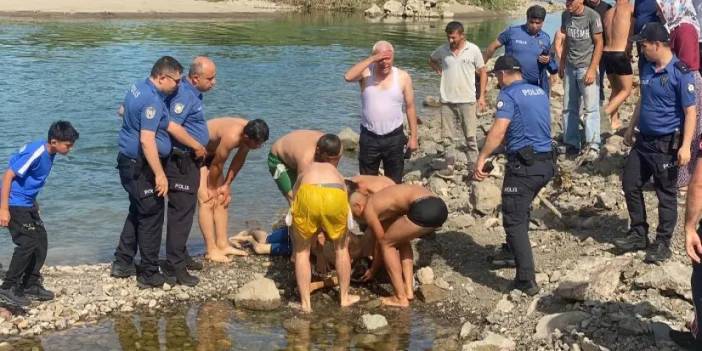 Tokat'ta serinlemek için çaya girdi! 19 yaşındaki gençten acı haber geldi