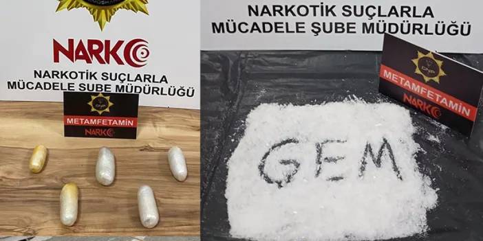 Gümüşhane'de uyuşturucu kaçakçıları kaçarken yakalandı