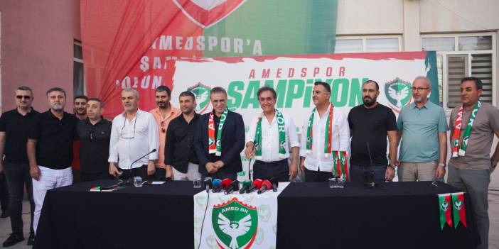 Amedspor'da Ersun Yanal dönemi başladı! İmzalar atıldı