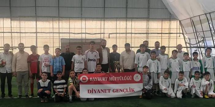 Bayburt'ta Hafızlık Kur'an Kursları Arası Futbol Turnuvası finali!