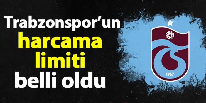 Süper Lig'de harcama limitleri belli oldu! İşte Trabzonspor'un limiti