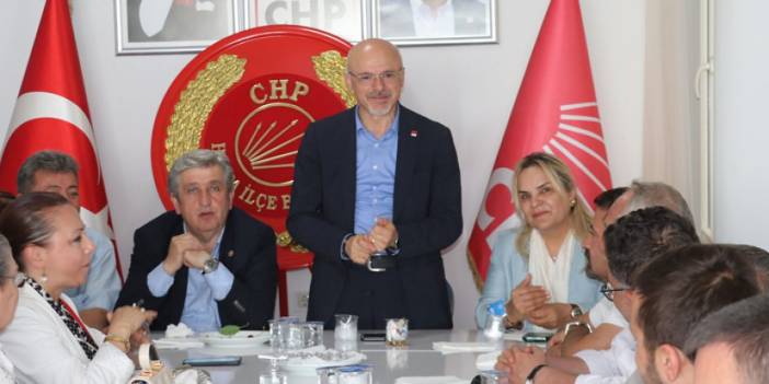 Samsun'da CHP Havza İlçe Başkanlığında bayramlaşma