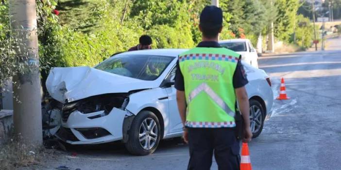 Elazığ’da feci kaza! 2 kişi yaralandı