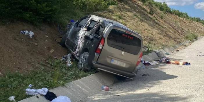 Kastamonu'da feci kaza! 3'ü çocuk 5 yaralı