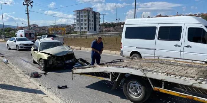 Samsun’da kaza! 1 yaralı