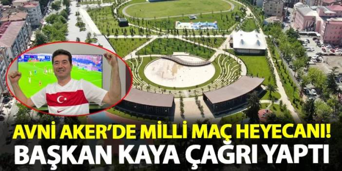 Trabzon'da Avni Aker'de maç heyecanı!