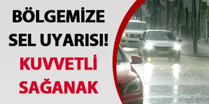 Artvin’e sel uyarısı! Kuvvetli sağanak