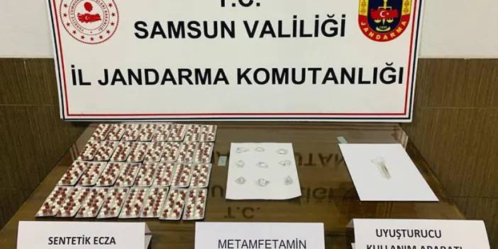 Samsun'da uyuşturucu operasyonu: 2 gözaltı